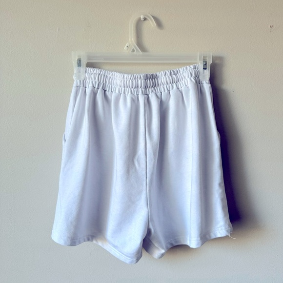 White Comfy Shorts - Picture 2 of 2